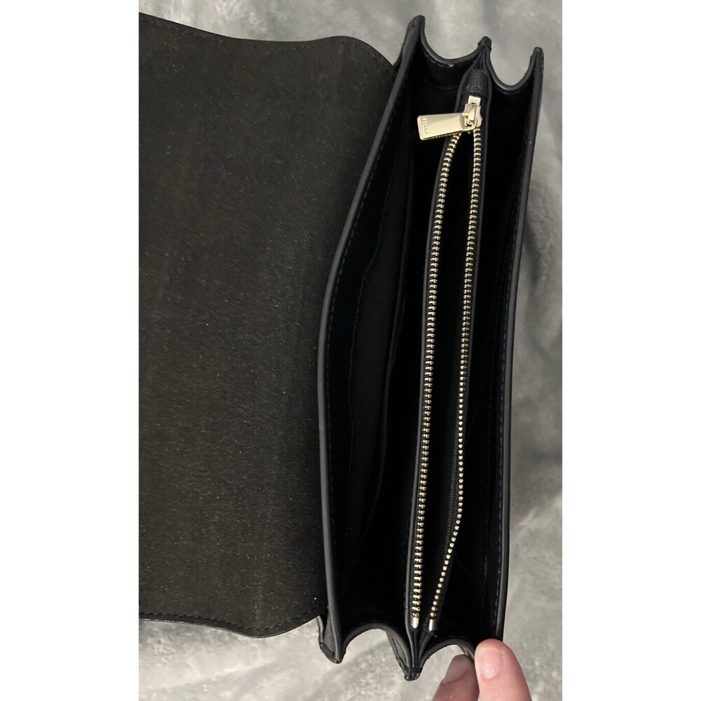 Furla Bella Top Handle S Nero Black Andromeda Genuine Leather BAUGLND 55 B3000 - Picture 12 of 16